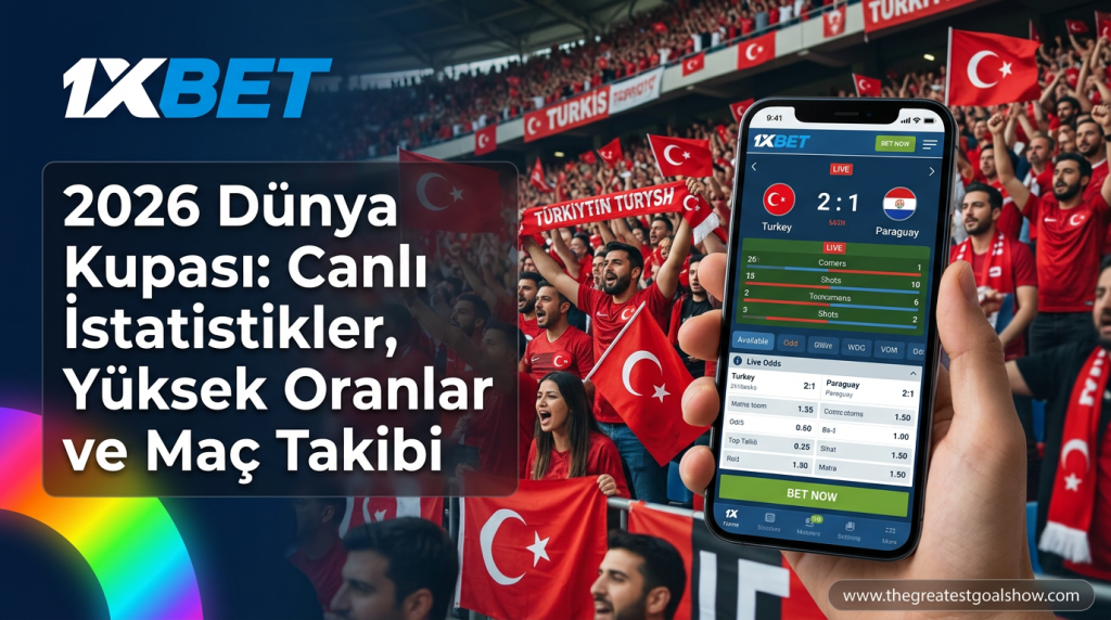 2026 Dünya Kupası Heyecanı ve 1xBet ile Kazancın Zirvesi: Türkiye'yi Destekleyin!